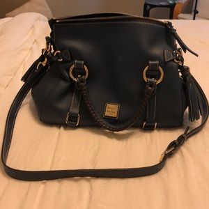 Dooney and Bourke Denim Small Satchel